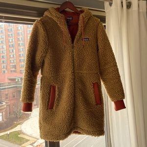 Patagonia brown fleece jacket